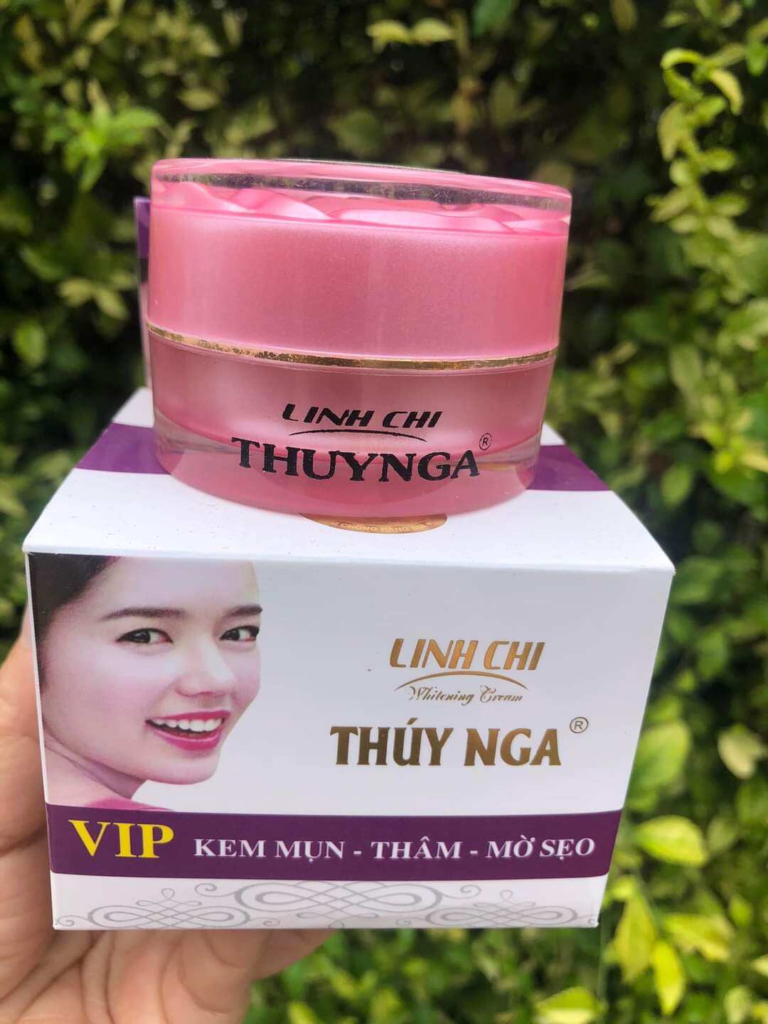 Kem mụn-thâm-mờ sẹo vip linh chi thúy nga