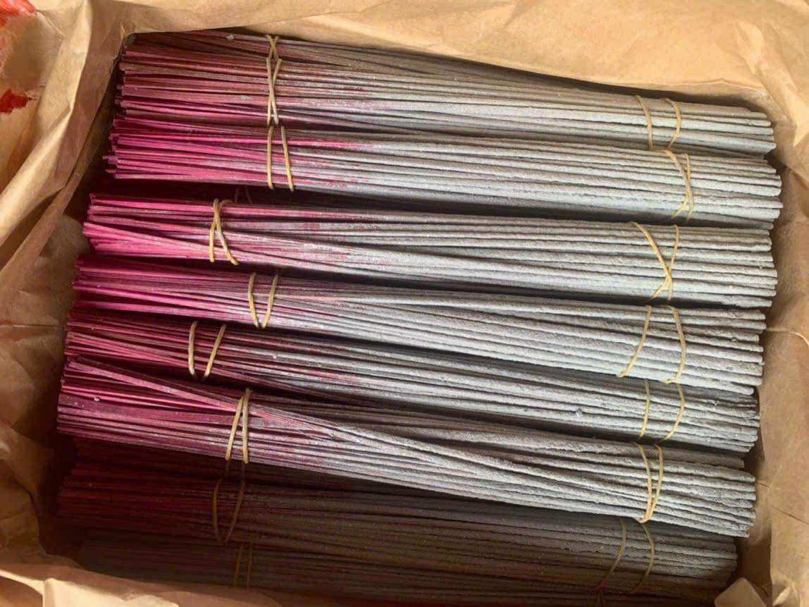 Phao' bông que gỗ bó to 65-80 que