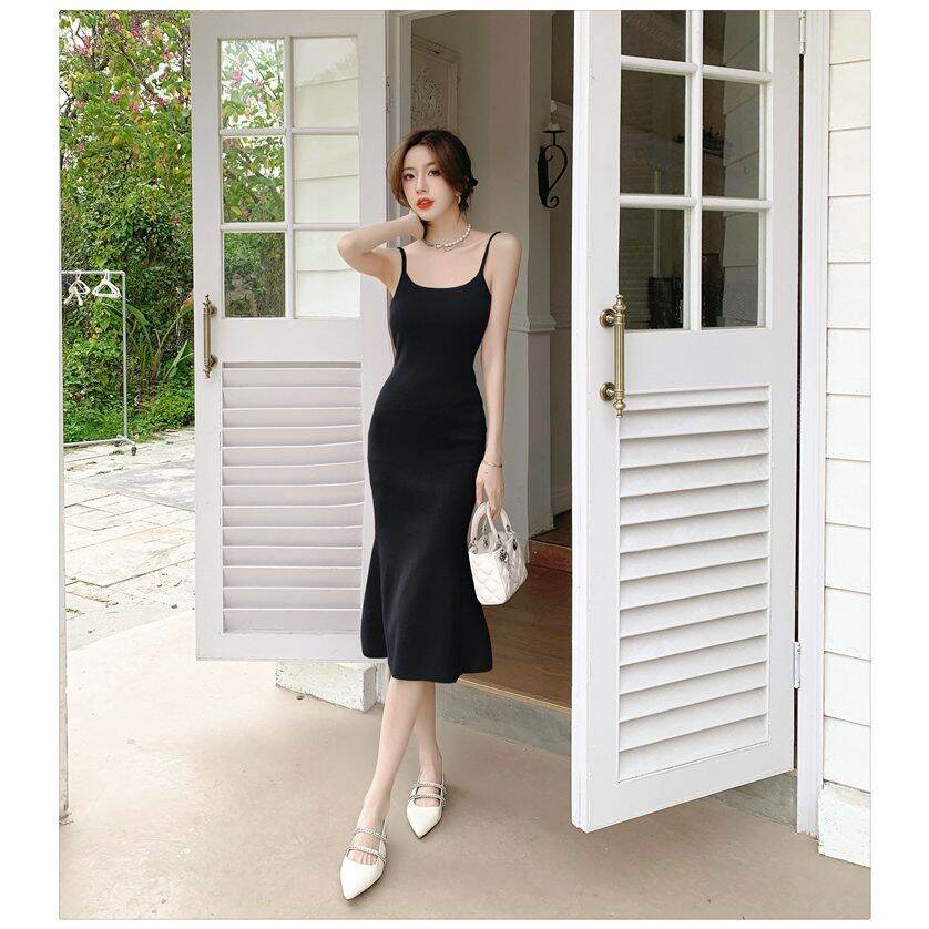 Đầm body dáng dài nữ, váy nữ ôm xoè
