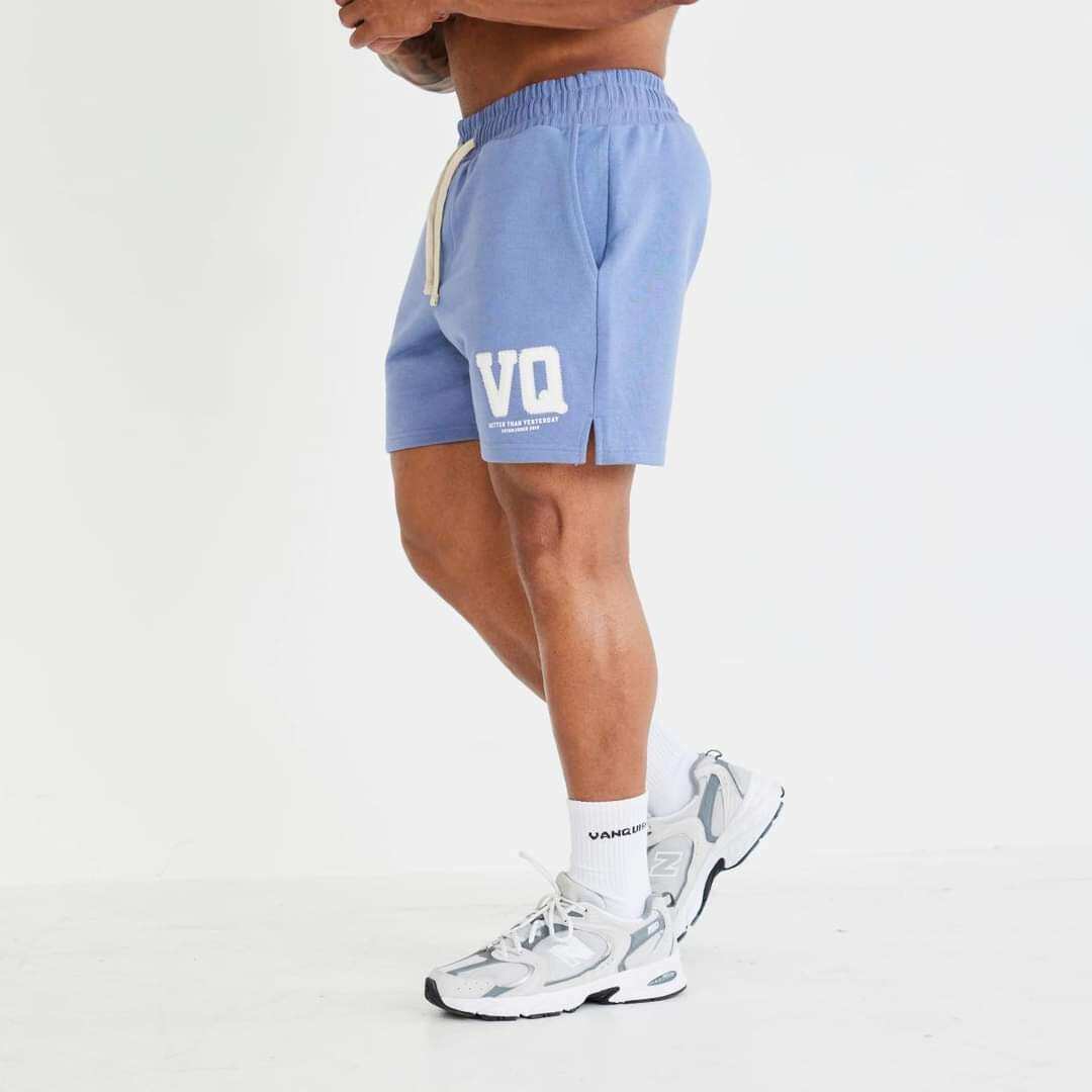Quần short tập gym nam, quần đùi nam vq nỉ da cá mịn- ken store