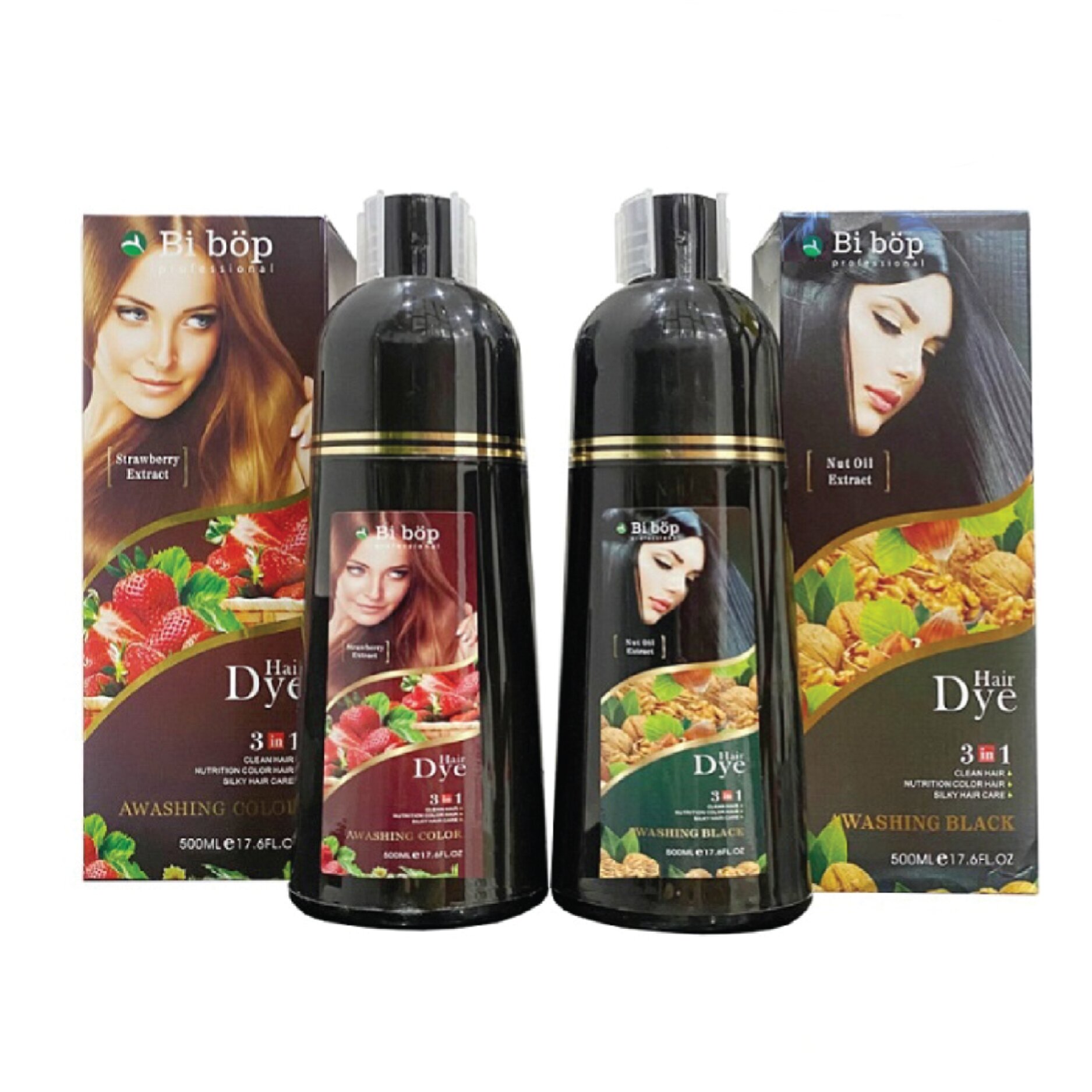 Dầu gội phủ bạc bibop nhật bản 500ml