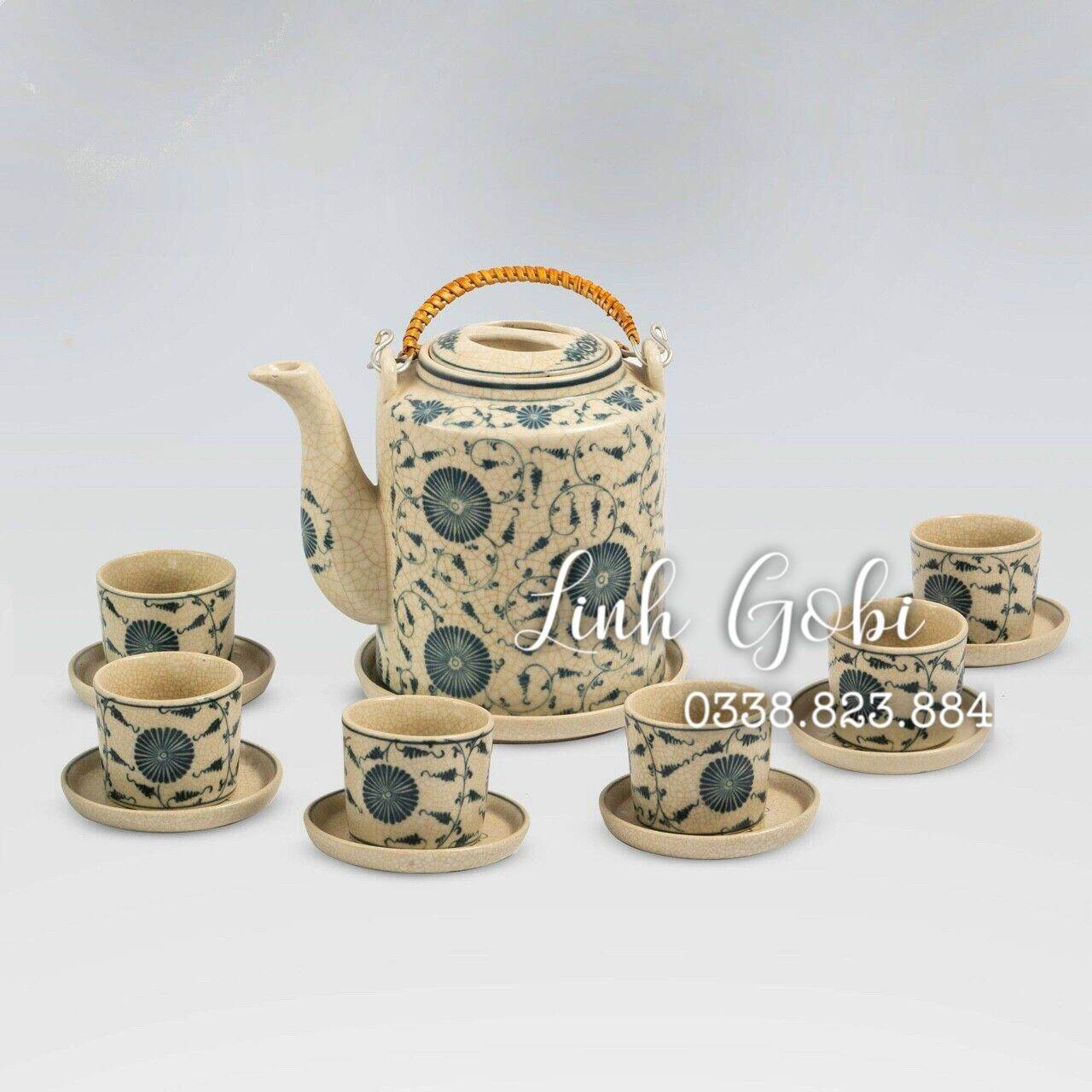 Bộ ấm Tích men rạn cổ ( chọn mẫu )
