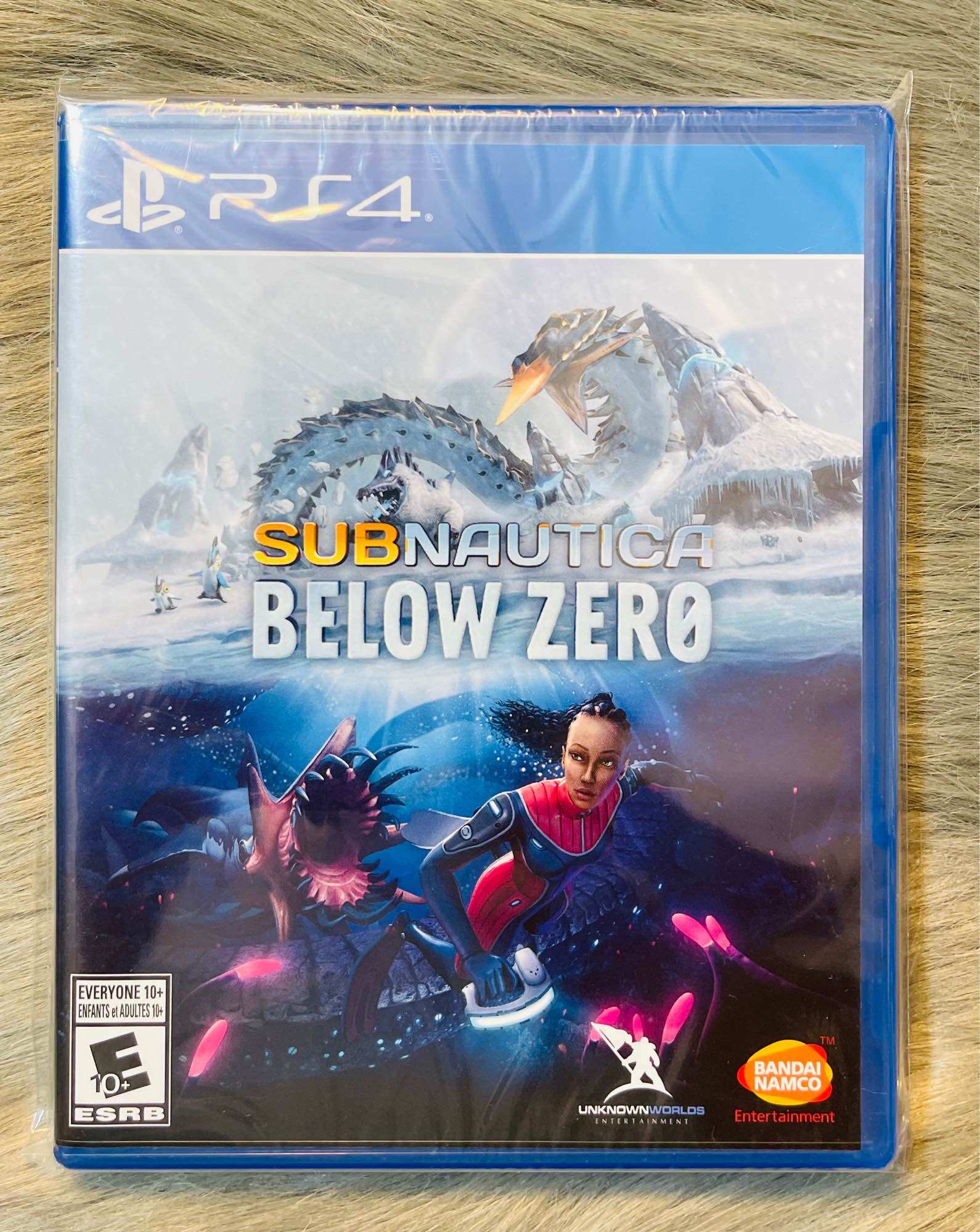 Đĩa game ps4/ps5 :subnautica below zero