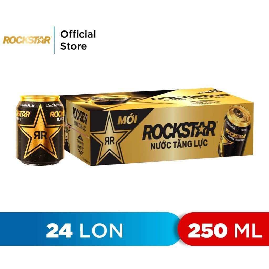 Nước Tăng lực Rockstar thùng 24lon 250ml