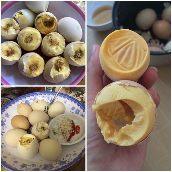 10 trứng gà dữa