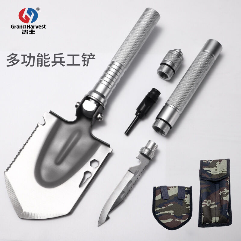 Xẻng đa năng edc gấp gọn tiện lợi