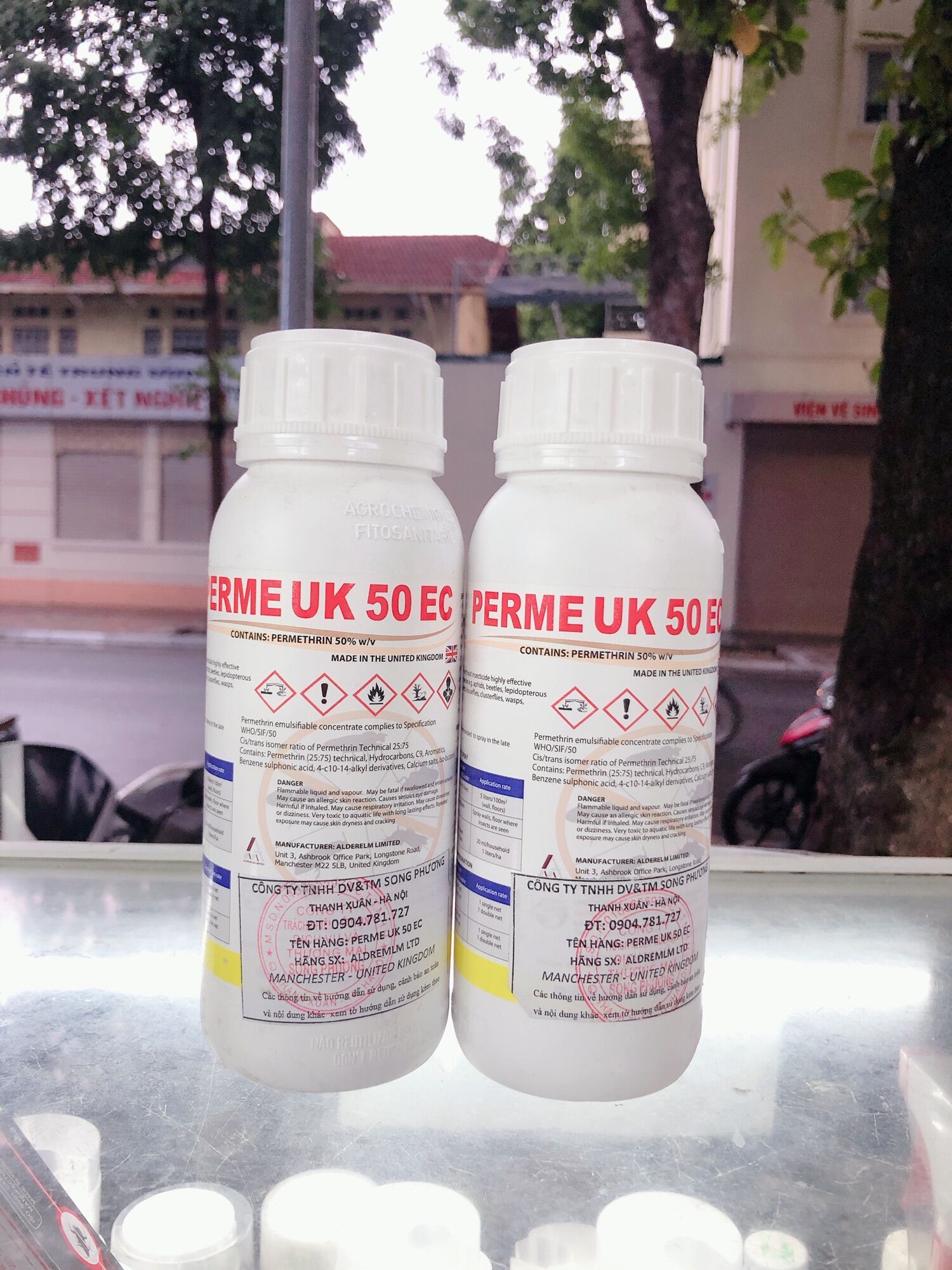 Chế phẩm diệt muỗi PERME UK 50EC - 500ml