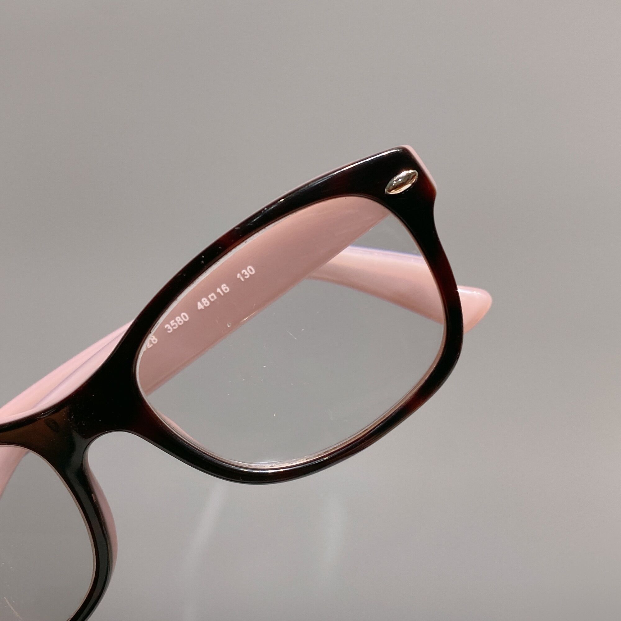 ( KÍNH NHẬT 2HAND MT ) Gọng kính hiệu 𝓡𝓪𝔂 𝓑𝓪𝓷 [ RB 1528 3580 ]