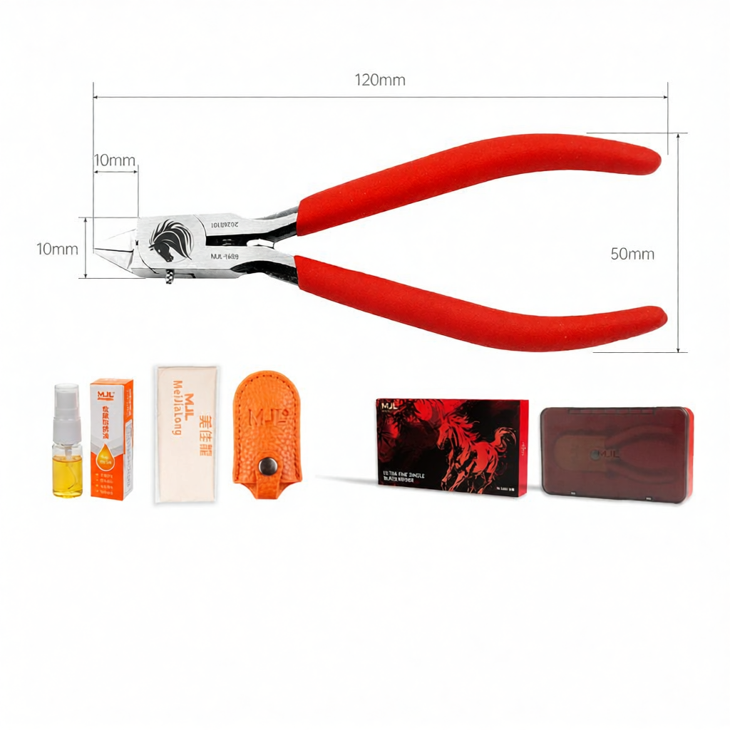 M-J-L M-1688 Model Pliers Single-Blade Ultra-Thin Water Mouth Pliers Special for Horse Year Limited Model Tools