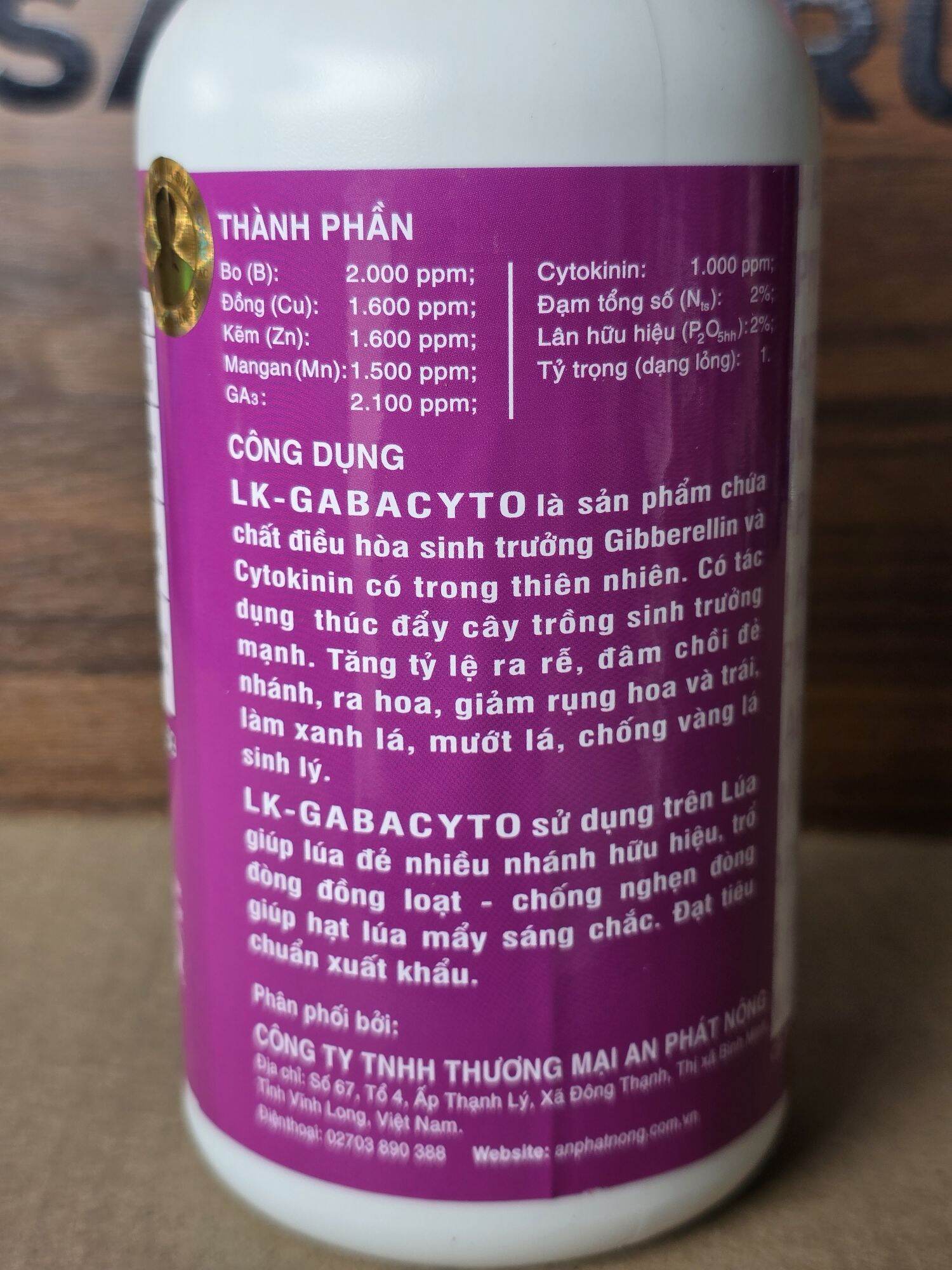 LK GABACYTO SỮA An Phát Nông