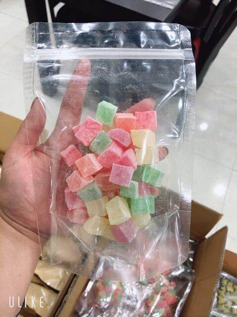500gr kẹo dâu dẻo đủ vị