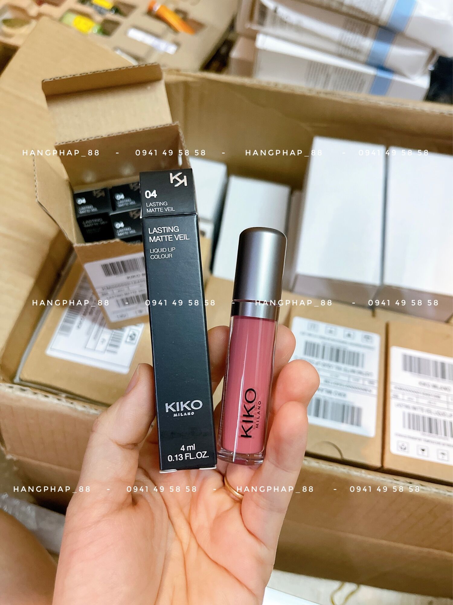 Son KiKo Lasting Matte Veil Liquid Lip Colour