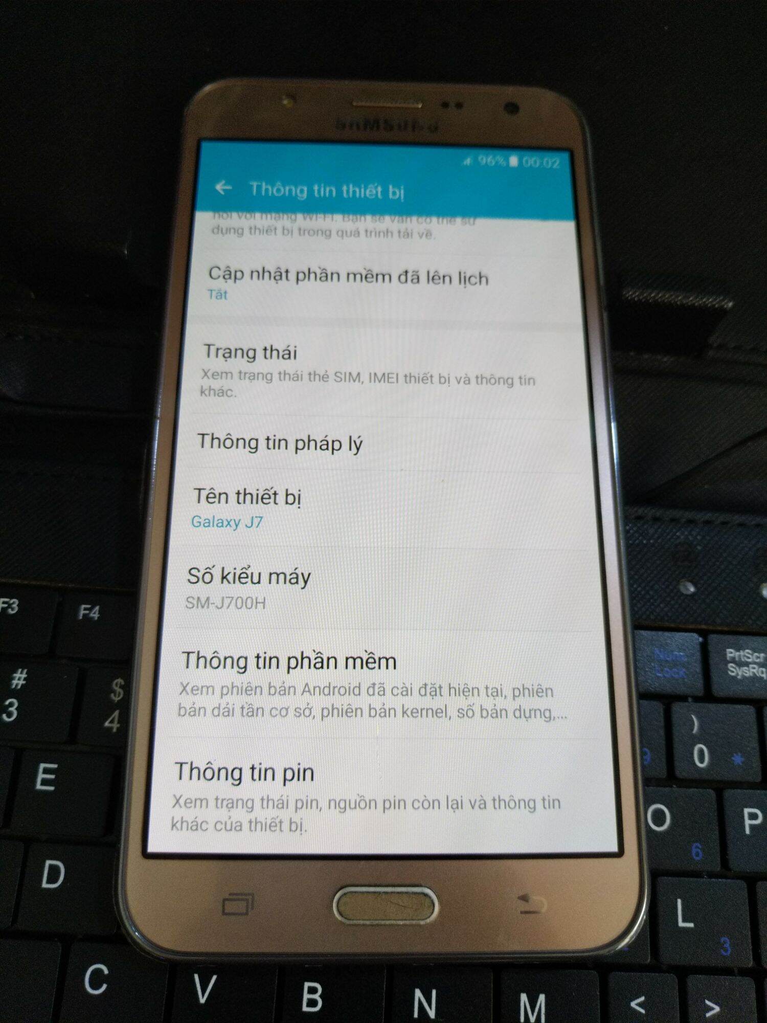 Samsung Galaxy J7 2015 Like new Ảnh Thật