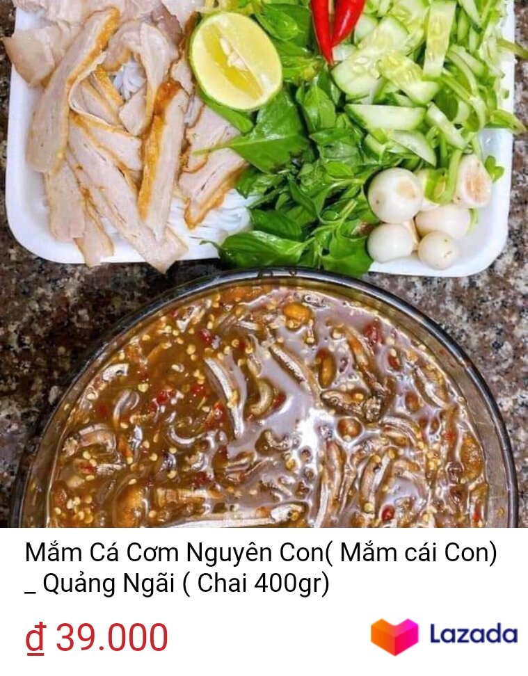 500gram Mắm cá cơm nguyên con  1 hũ