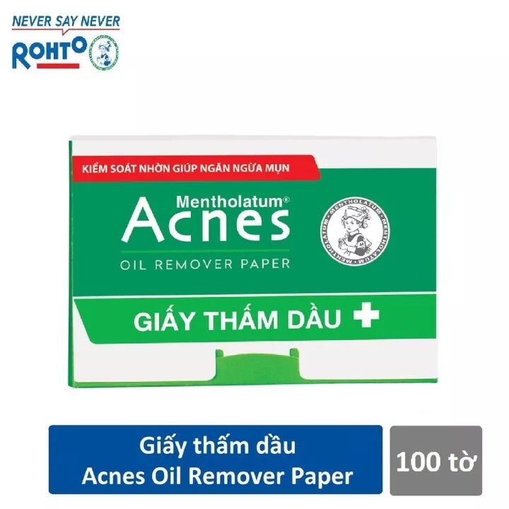 Acnes Oil Remover paper giấy thấm dầu