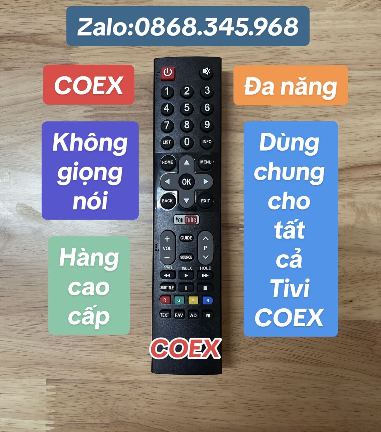 Tivi thông minh Coex 43 inch 43FH6000X FHD