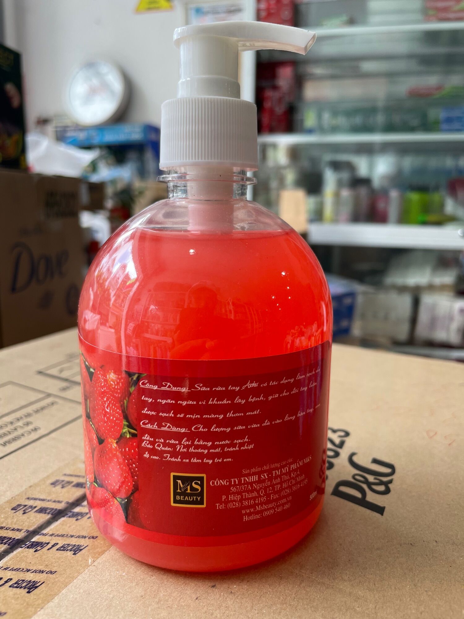 Nước rửa tay cao cấp ASOHA 500ml