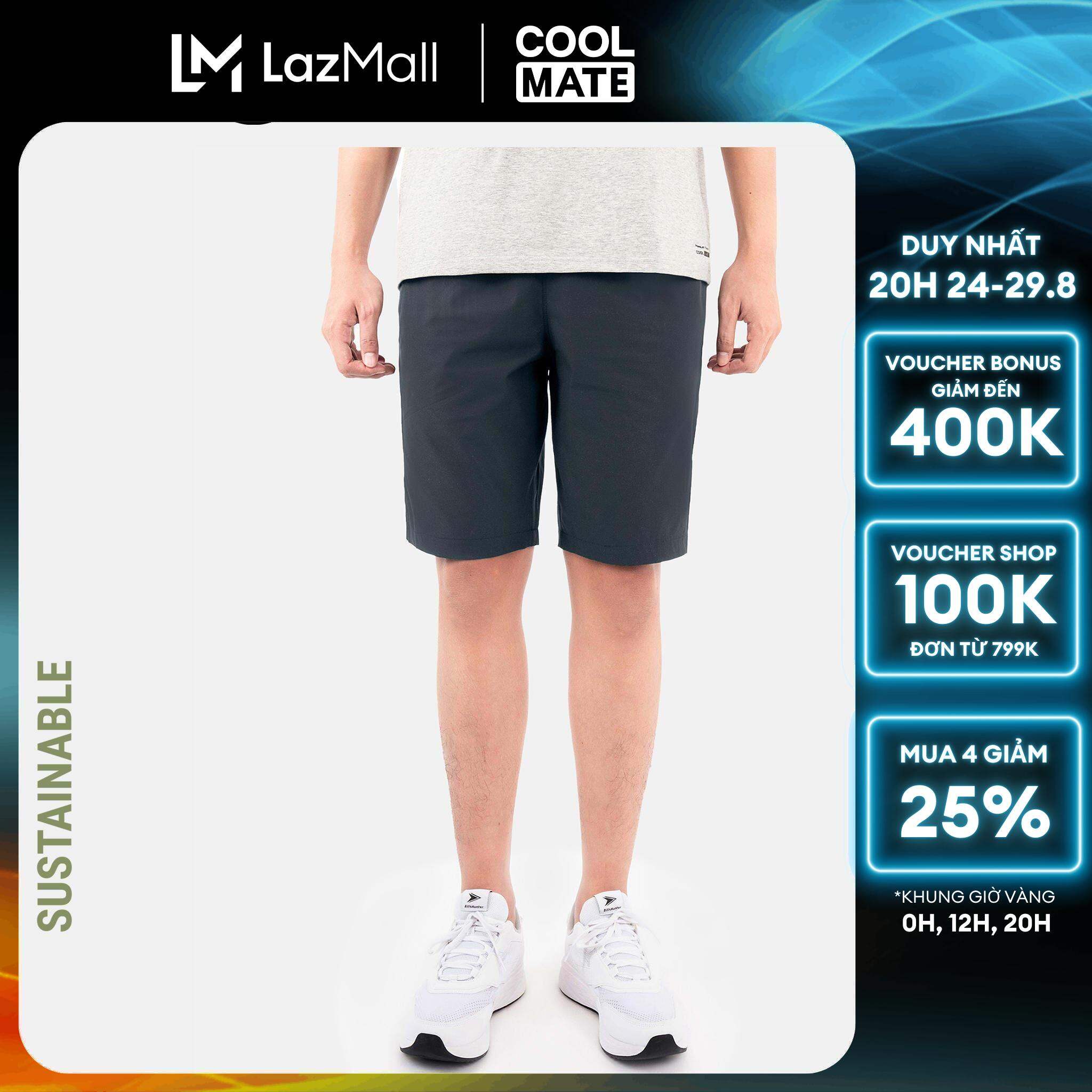 [CHỈ 20H 24-25.8 MUA 4 GIẢM 25%]COOLMATE - Quần nam Daily Short - sợi Sorona, nhuộm Cleandye