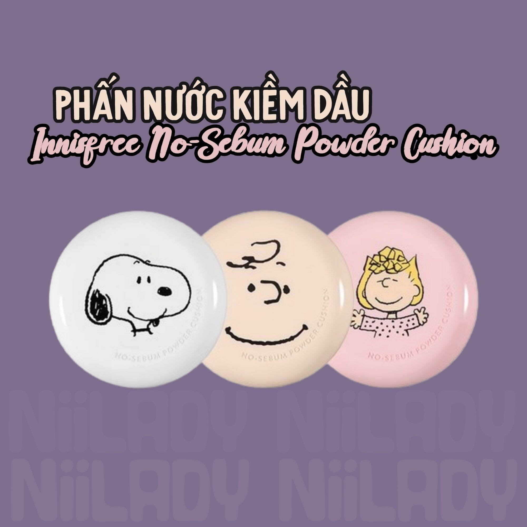 Phấn nước Innisfree No-Sebum Powder Cushion