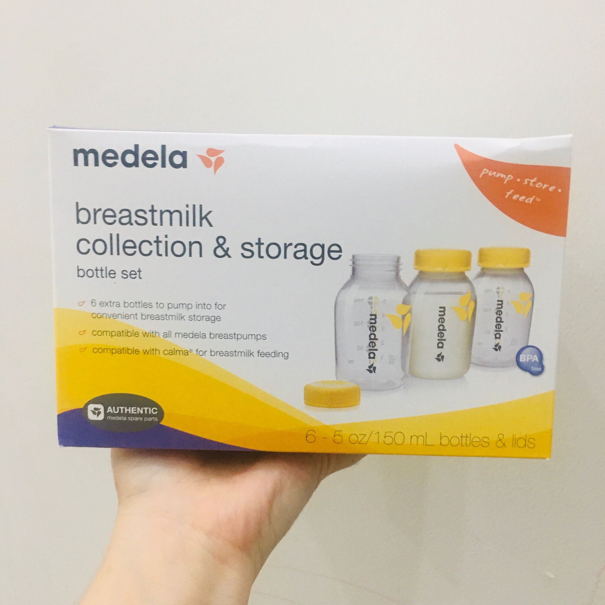 Set 6 bình sữa medela chính hãng