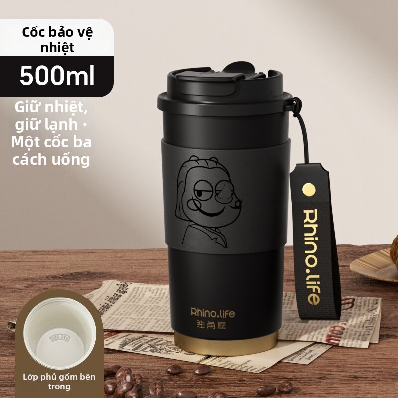 Portable Thermal Insulation Ceramic Mug - 3