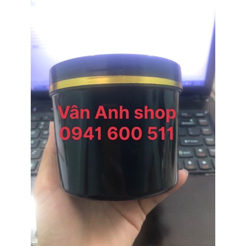Combo 10 hủ đựng kem 500g màu đen