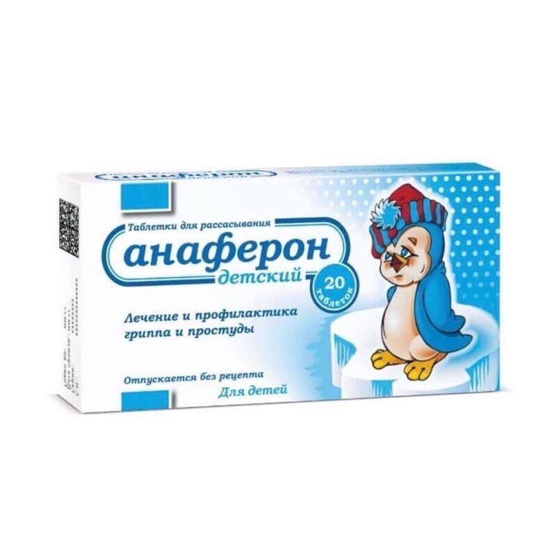 Tăng đề kháng Anaferon Nga chim cánh cụt cho bé