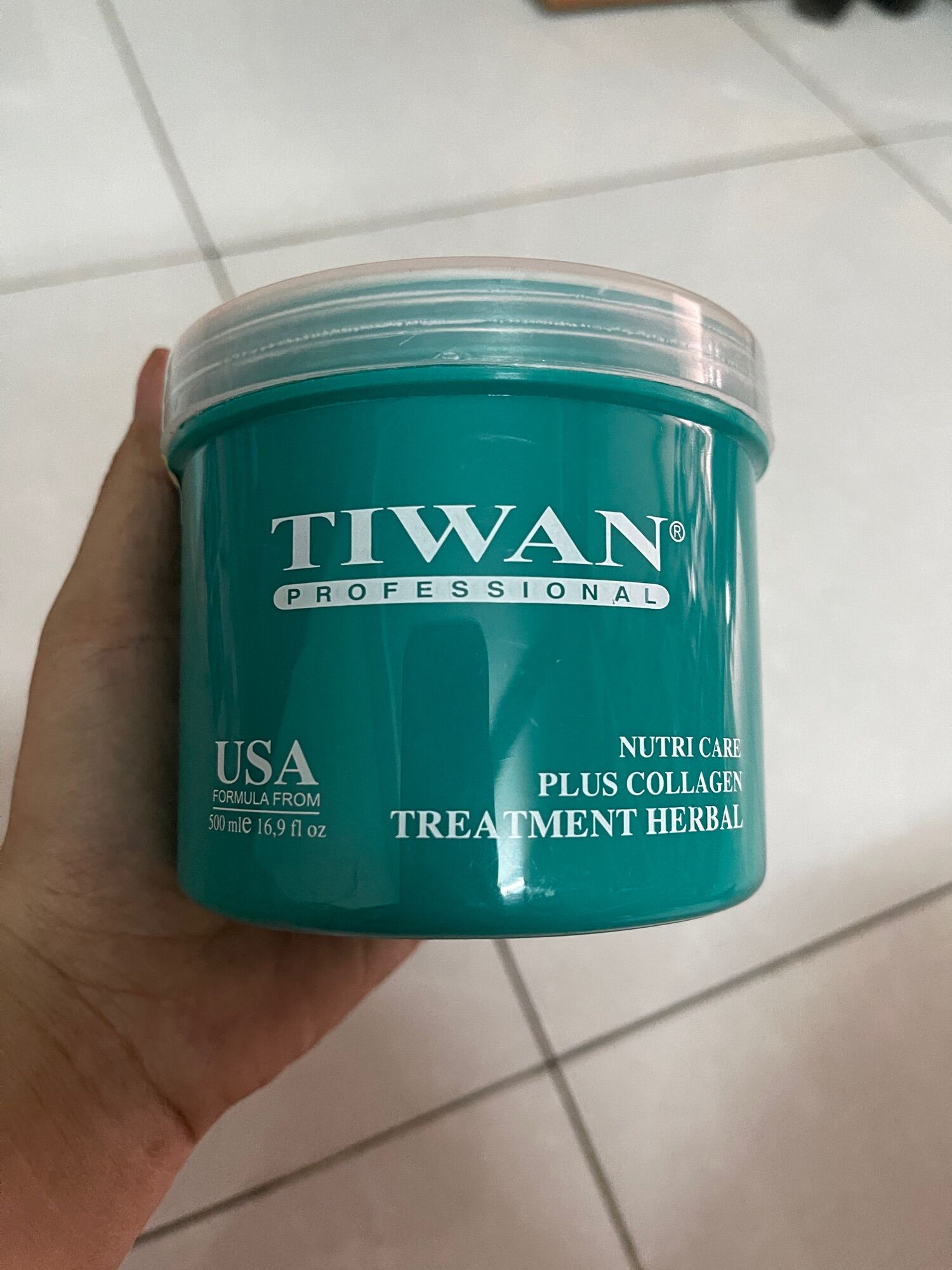 Hấp dầu ủ tóc thảo dược TIWAN 500ml siêu mượt