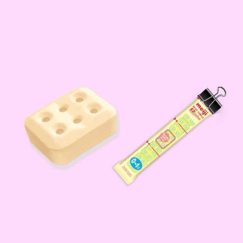 1 thanh sữa Meiji nhập khẩu nhật 27g