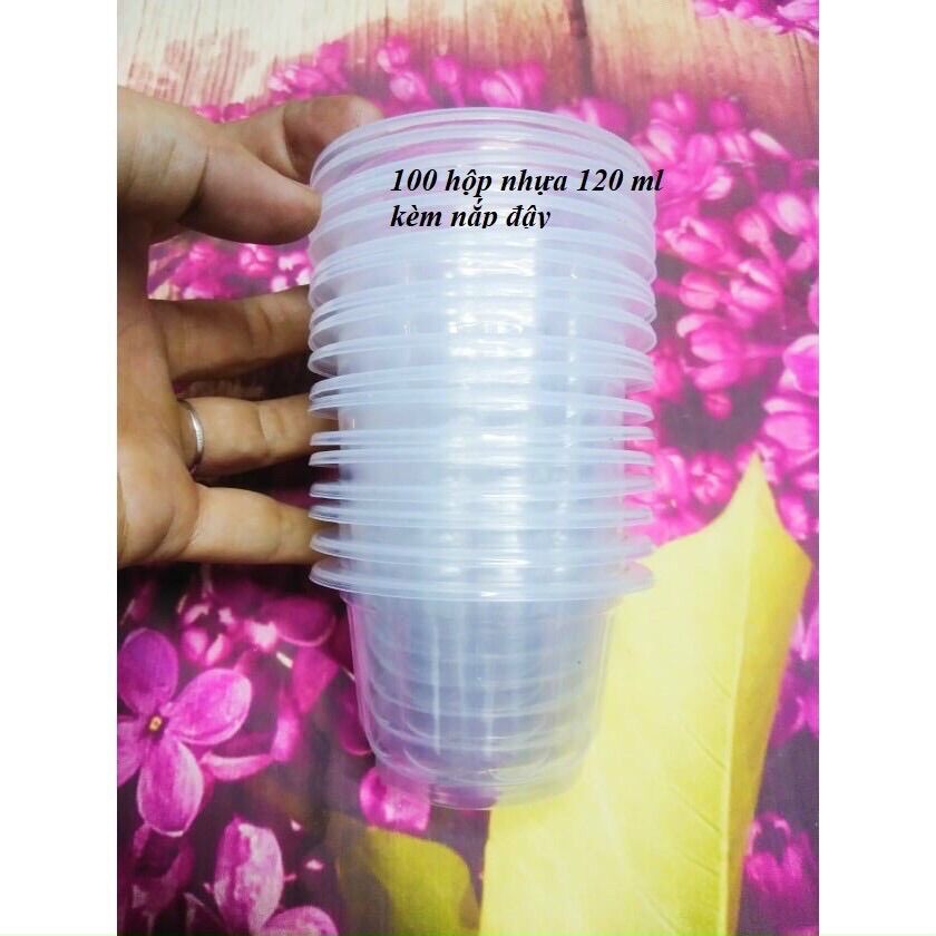 50 Ly nhựa đựng thức ăn, đổ rau câu, rau câu dừa
