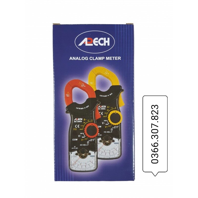 [HCM]Ampe kìm hiển thị kim APECH AC-306A (300A)