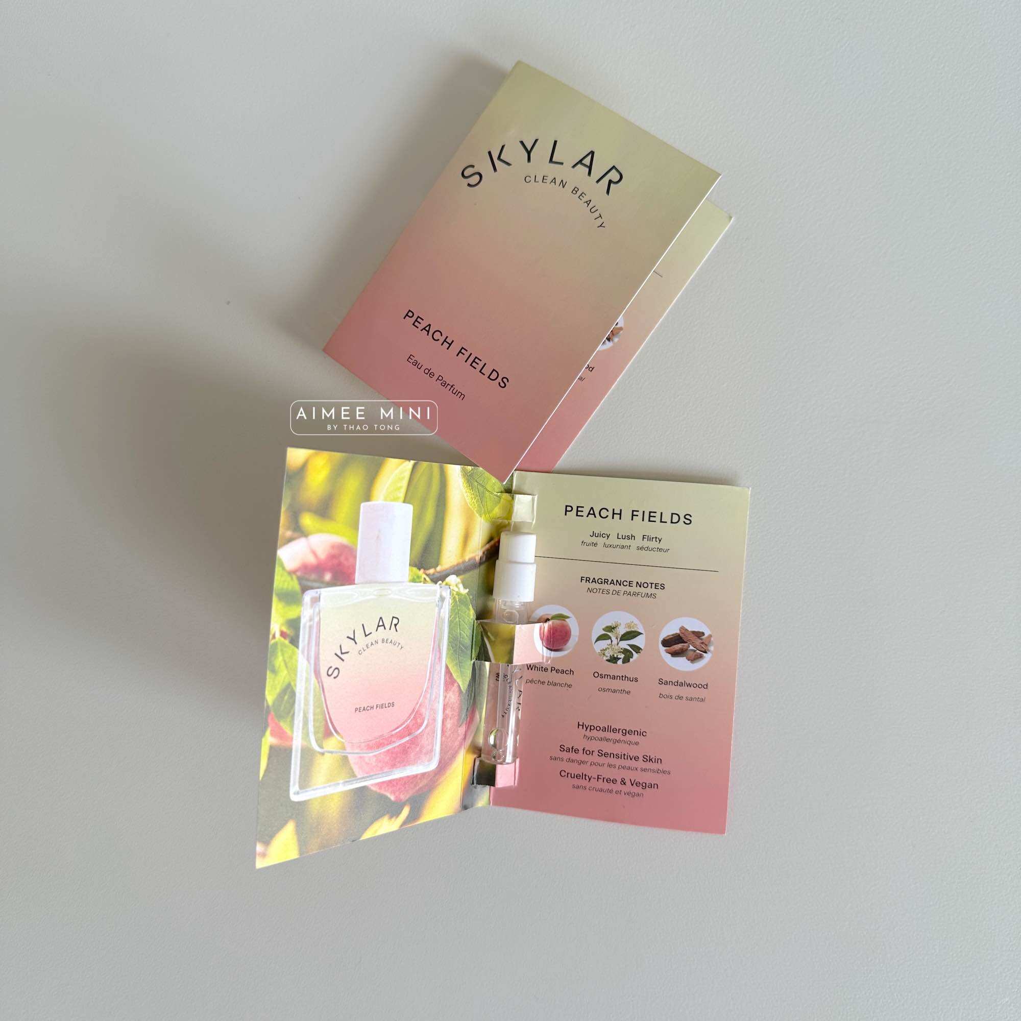 Nước hoa nữ Skylar Clean Beauty Vanilla Sky EDP