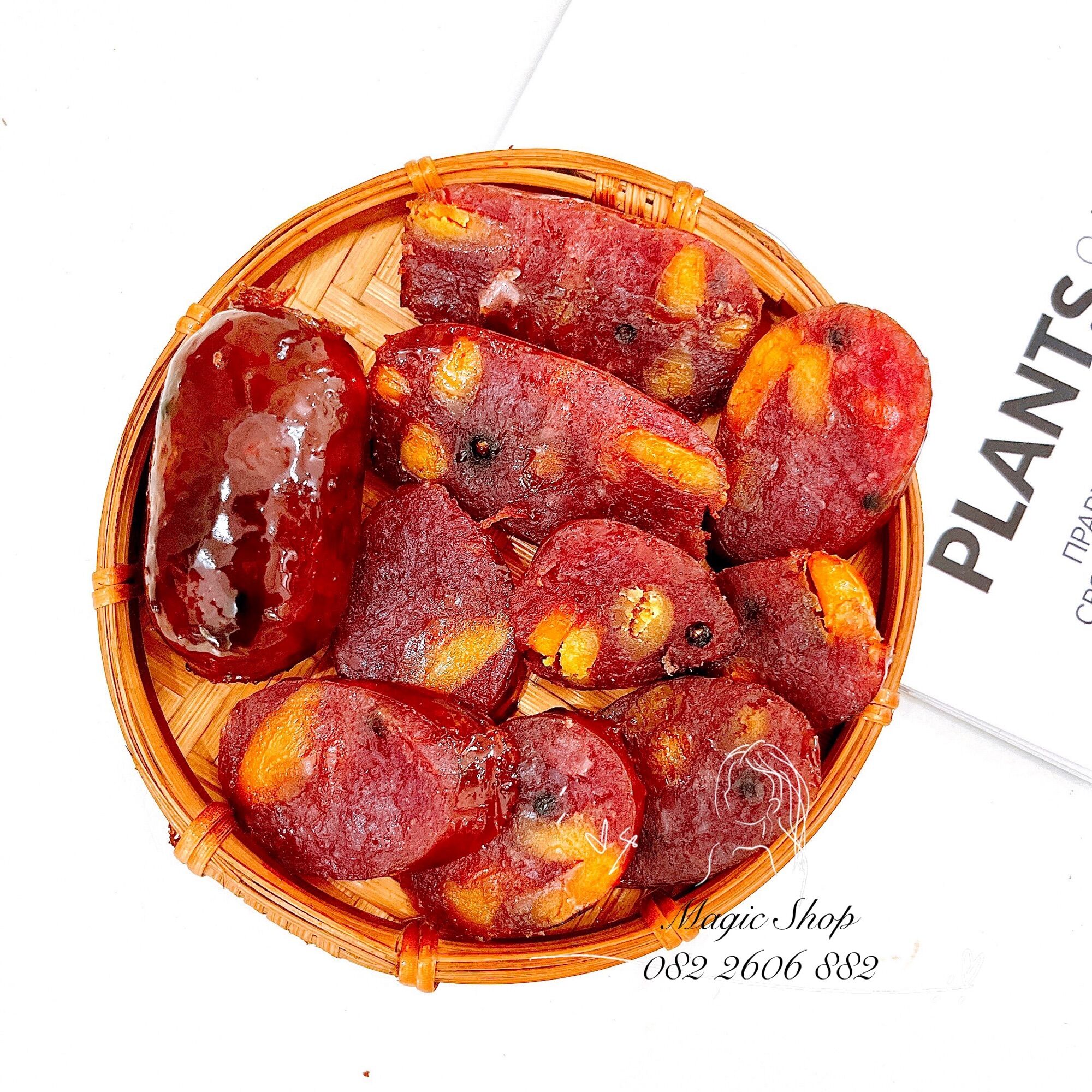[1KG] Lạp xưởng tươi trứng muối Magic Shop hoặc [500G] lạc sưởng heo trứng muối đặc sản Long An hợp làm quà tặng quà biếu có thể ăn vặt. Lạc sườn lạp sườn lập xưởng truyền thống thơm ngon chất lượng đậm đà xúc xích miền tây lap suon lap suong lạc xưởng
