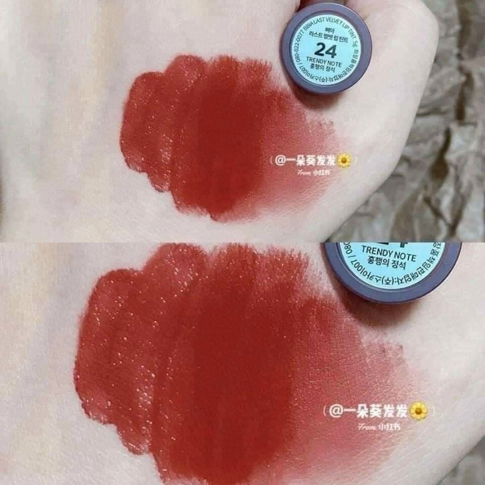 Son kem lỳ Bbia Last Velvet Tint 24