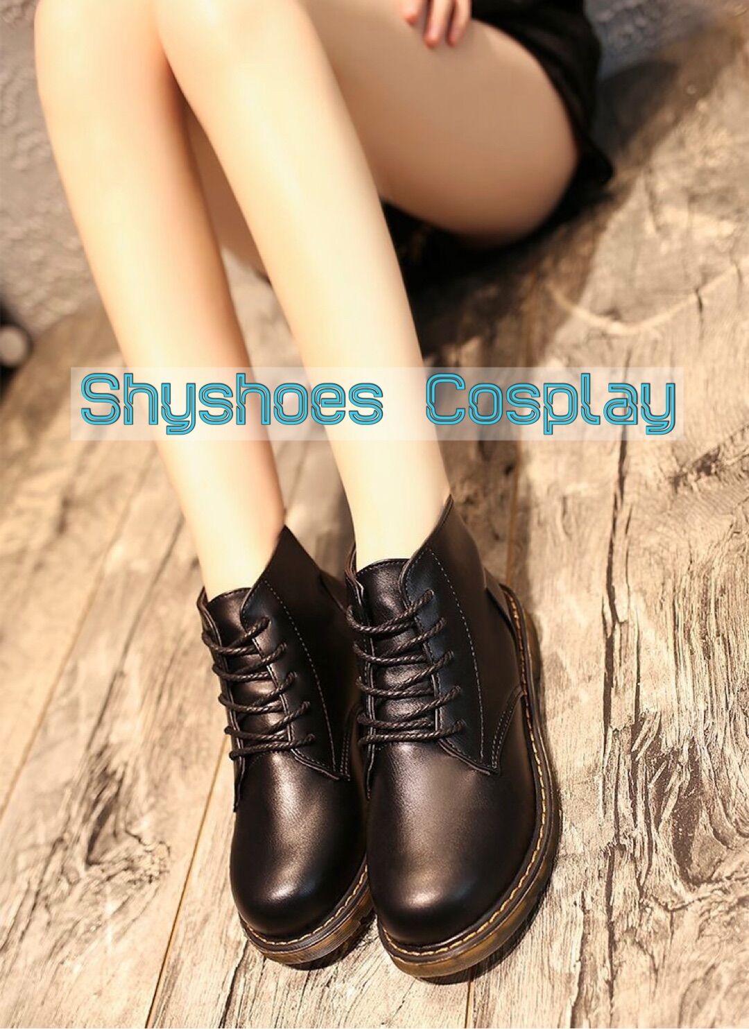Giày Boot Oxford Basic đế Dr 3cm phong cách cá tính