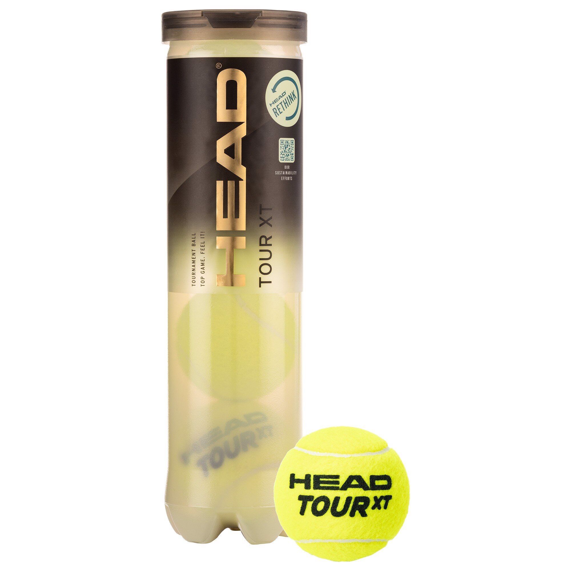 Thùng 18 hộp bóng HEAD TOUR XT (Lon 4 bóng)