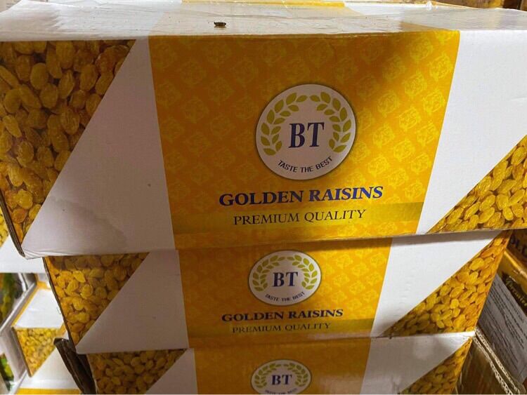 Nho vàng khô Ấn Độ 500g