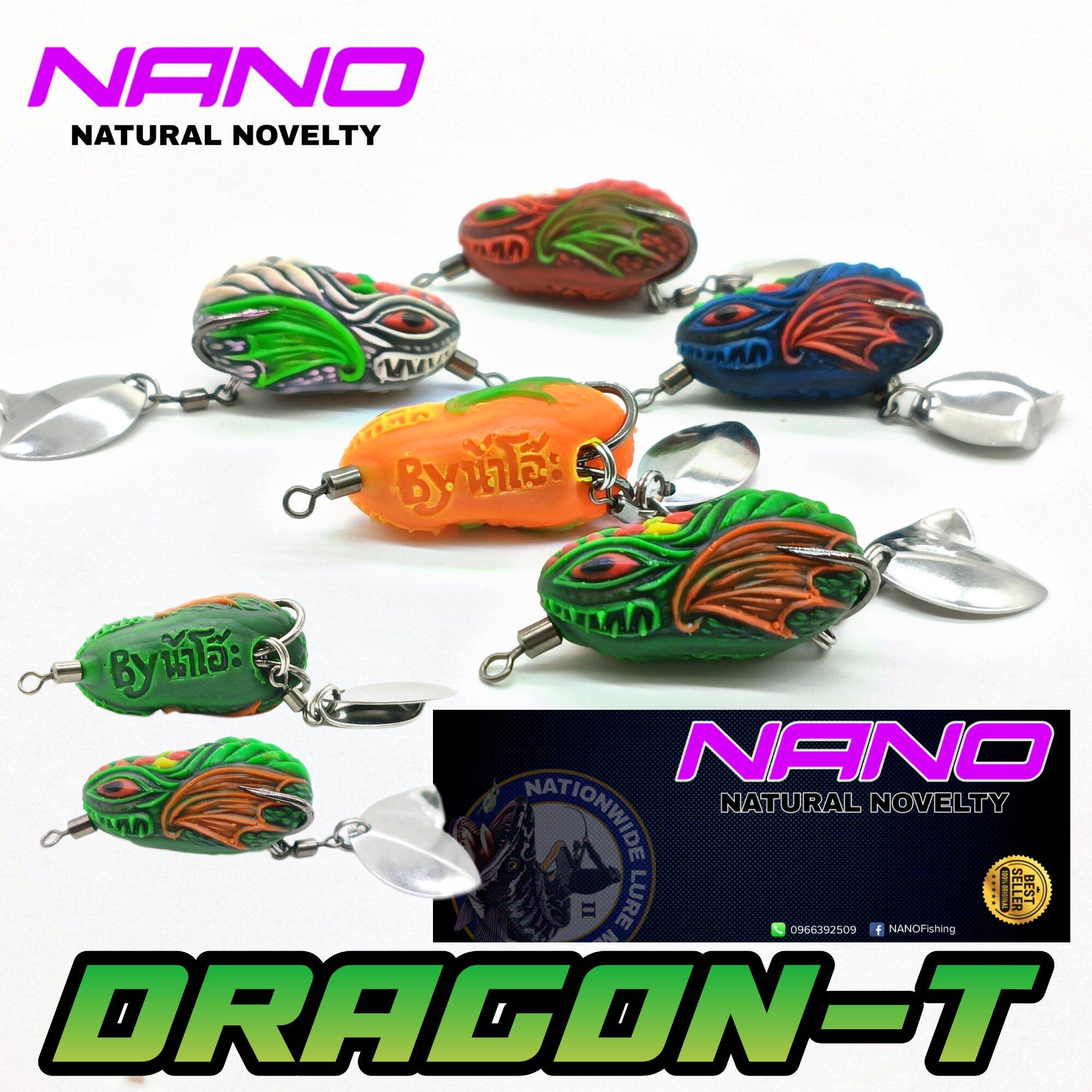 Mồi Câu DRAGON-T V.1 3.5cm 6.5gr THAILAND