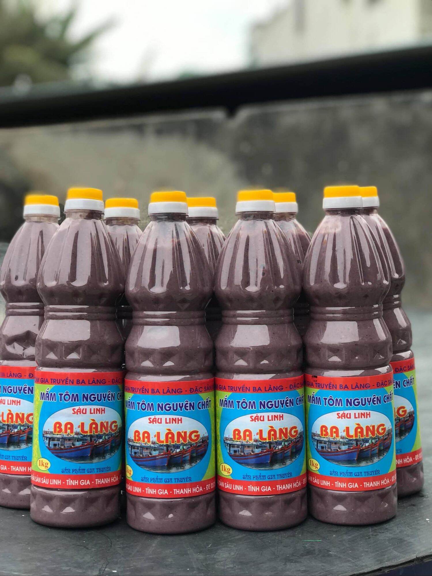 Mắm Tôm Ngon Ba Làng Thanh Hóa chai 1lit