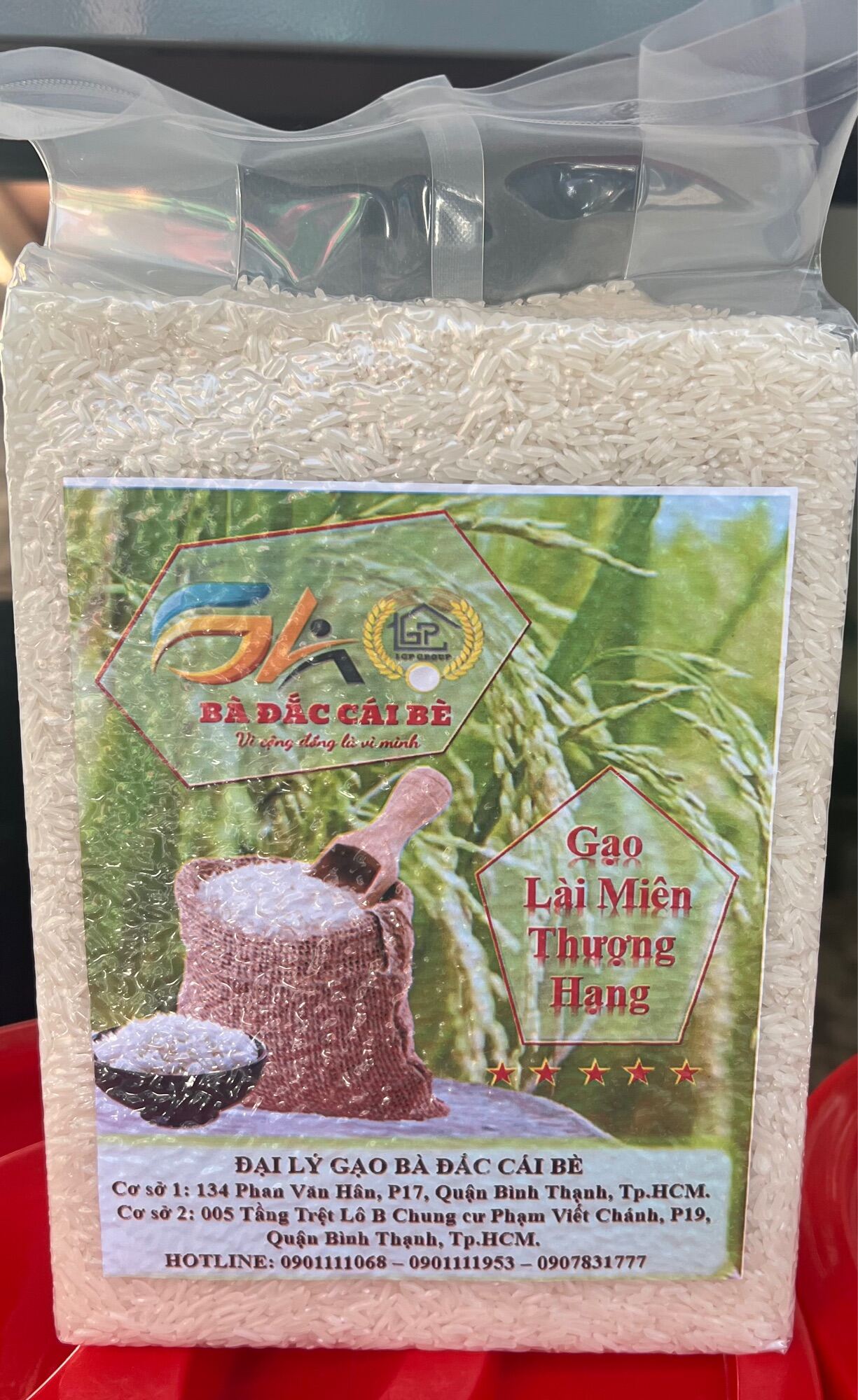 Gạo Lài Miên  CamPuChia