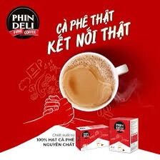 Cà phê hoà tan PhinDeli 3in1 cà phê sữa