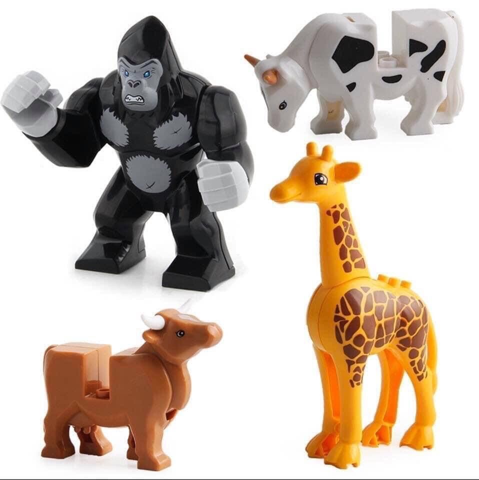 Lego thú gồm 12 thú cho bé từ 2,5 tuổi