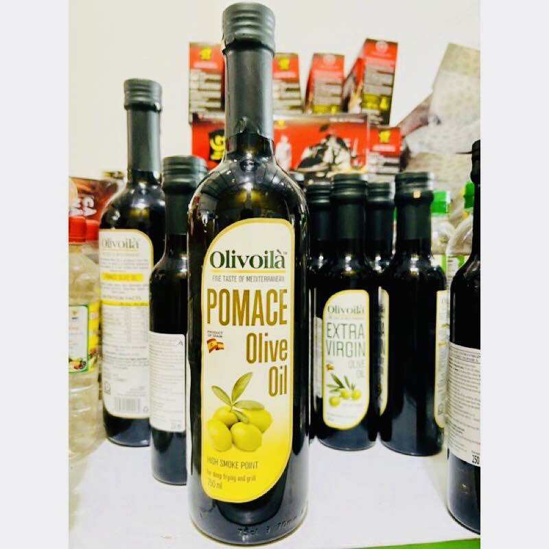 Dầu Oliu Tự Nhiên pomace olive oil Chai / 750ml
