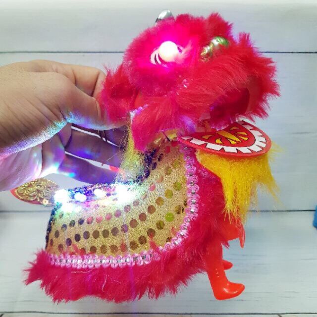 lồng đèn Trung thu múa lân dùng pin