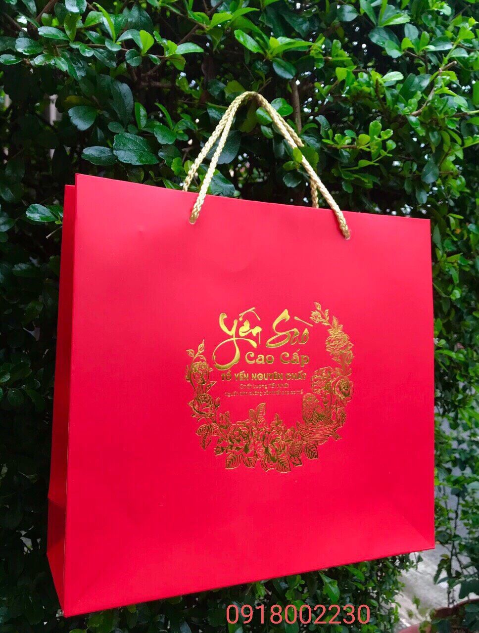 TÚI ĐỰNG YẾN SÀO  50gr( ÉP KIM)