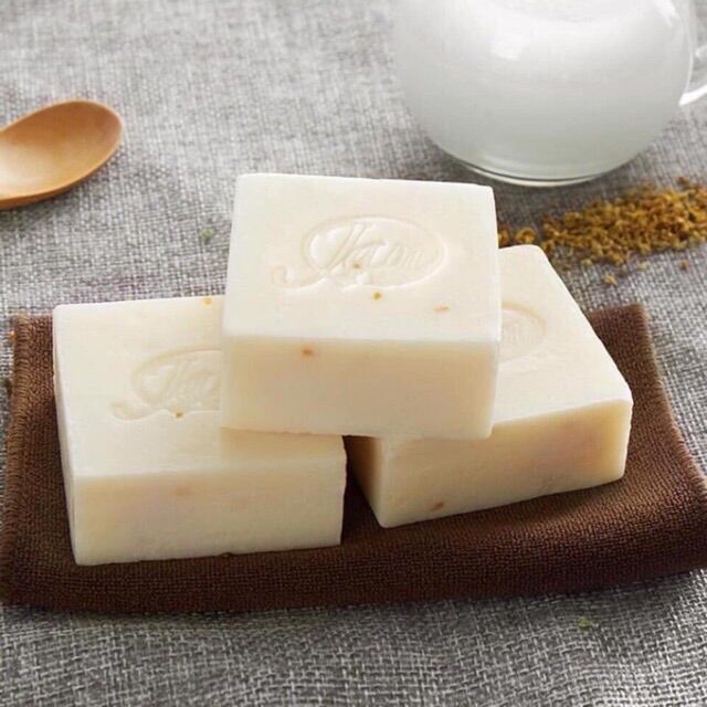 Bánh xà phòng cam gạo