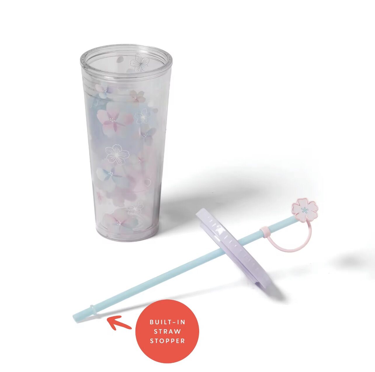 STARBUCKS LY COLD CUP 22OZ (625ML) DOTA STRAW SPRING SAKURA