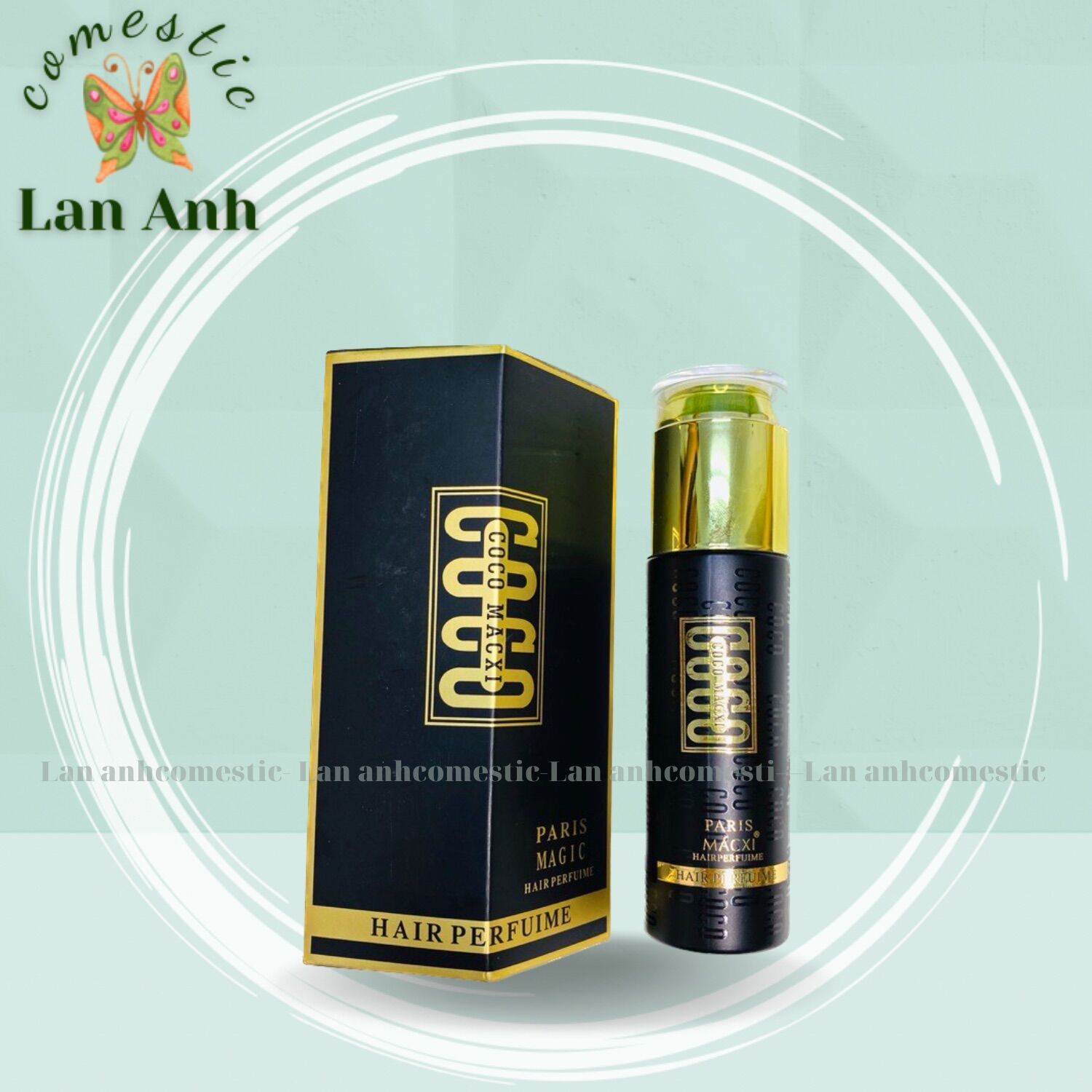 Tinh dầu dưỡng tóc coco macxi hương nước hoa pháp coco chéo