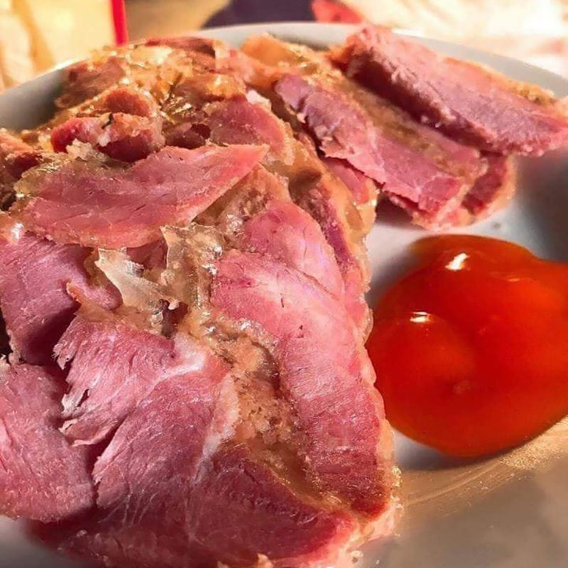 Giò me 1kg ( giò bê nghệ an, giò dăm bông) [ ship hà nội ]