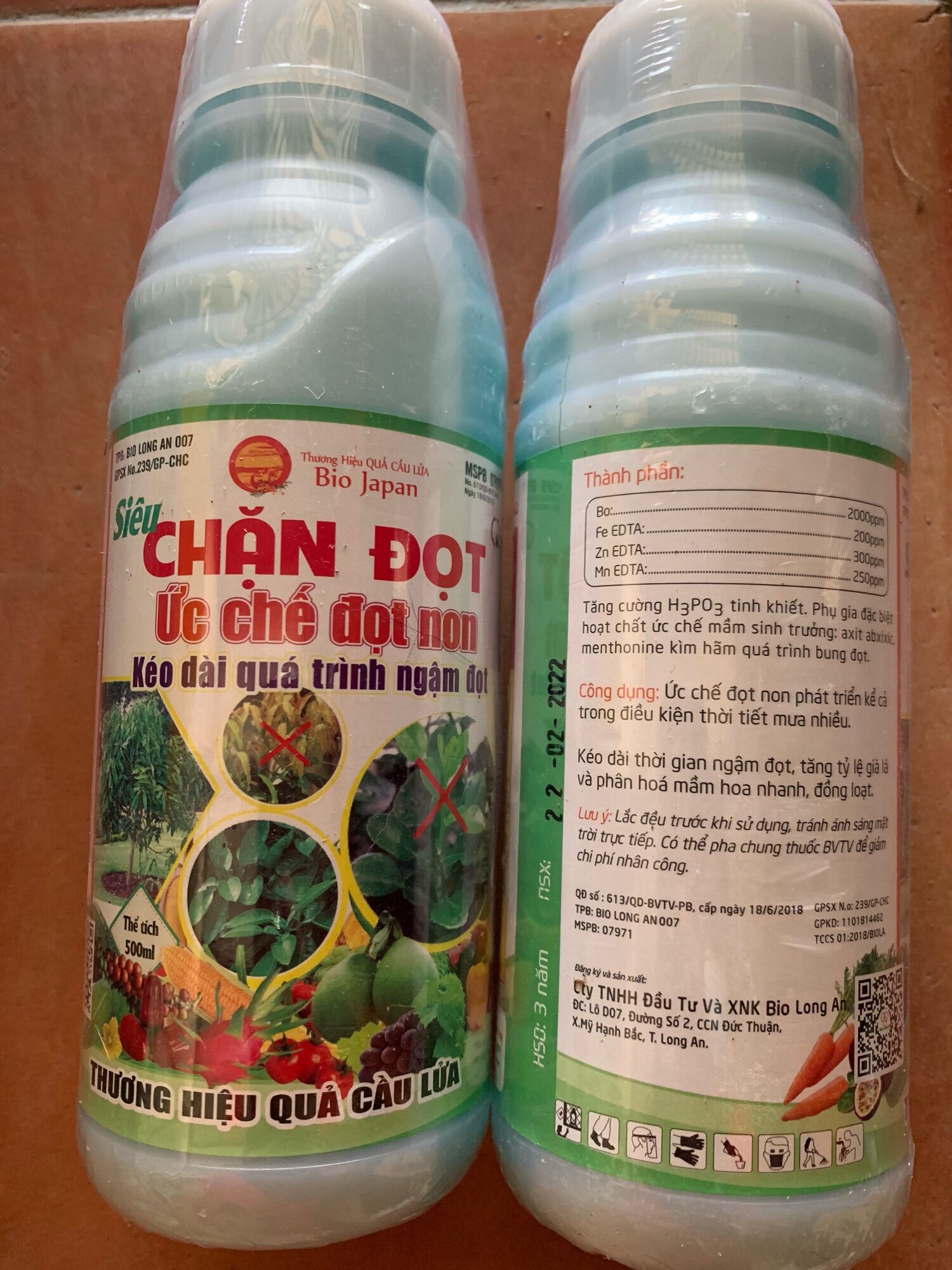 Siêu chặn đọt chai 500ml của thương hiệu quả cầu lửa